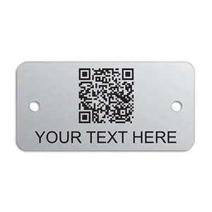Stainless Steel QR and Barcode Tags