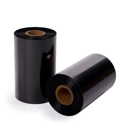 Black Resin Wash Care Ribbon